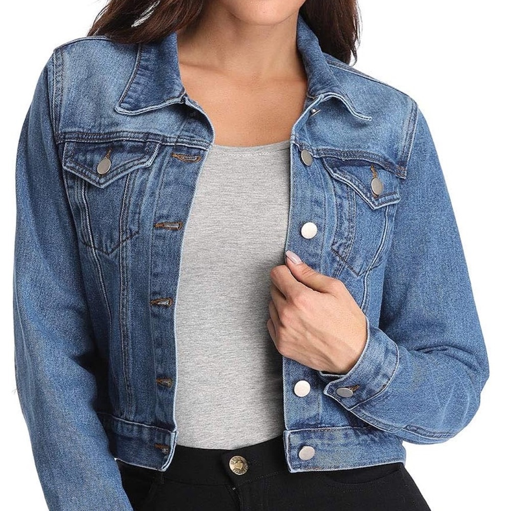 Jean jacket NWOT - Picture 2 of 4